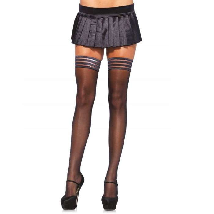 MEIAS PRETO - LEG AVENUE - TAMANHO S
