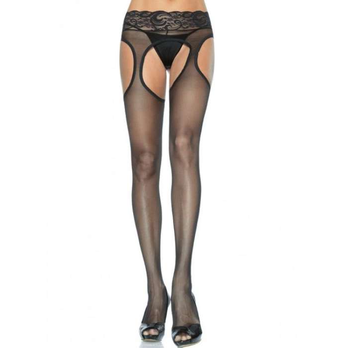 MEIA-CALÇA PRETO - LEG AVENUE - TAMANHO S
