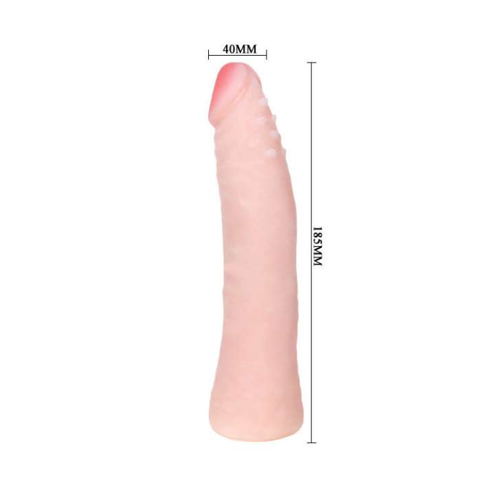 DILDO REALISTICO - 18,5 CM - BAILE DILDOS