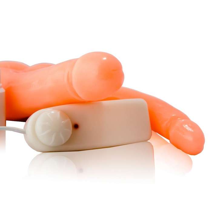 DILDO DUPLO REALISTICO COM CONTROLO REMOTO - BAILE VIBRATORS