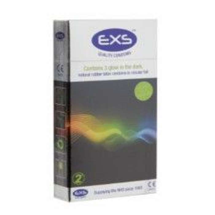 PRESERVATIVOS NÉON - EXS GLOWN IN THE DARK