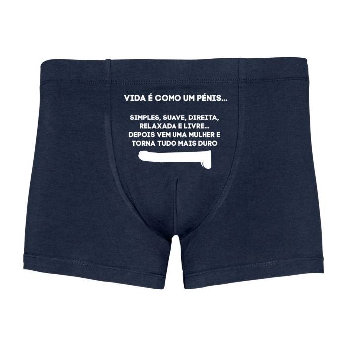 Boxer personalizado -  Mais duro