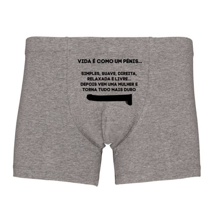 Boxer personalizado - Mais duro