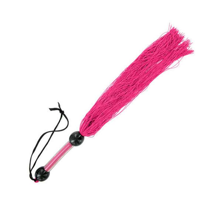 CHICOTE MÉDIO - ROSA -  35CM - SEX & MISCHIEF