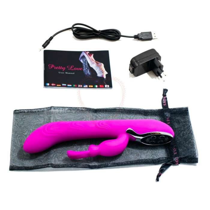 VIBRADOR - LILA - 24 CM - PRETTY LOVE