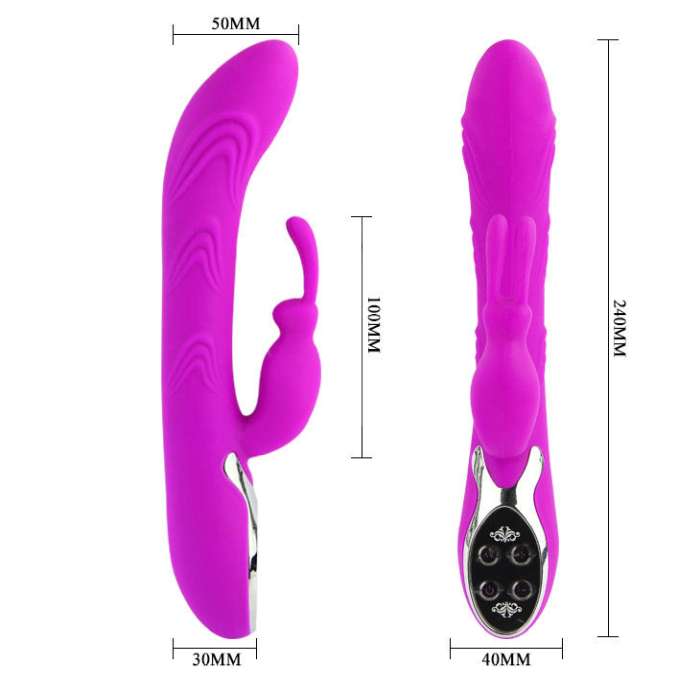 VIBRADOR - LILA - 24 CM - PRETTY LOVE