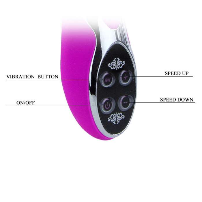 VIBRADOR - LILA - 24 CM - PRETTY LOVE