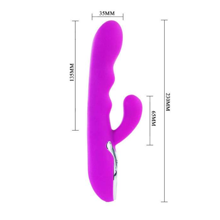 VIBRADOR - LILA - 23,5CM - PRETTYLOVE