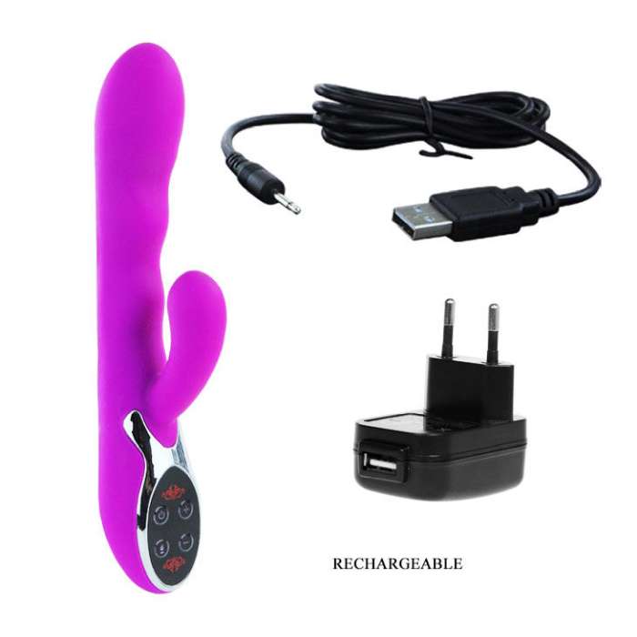 VIBRADOR - LILA - 23,5CM - PRETTYLOVE