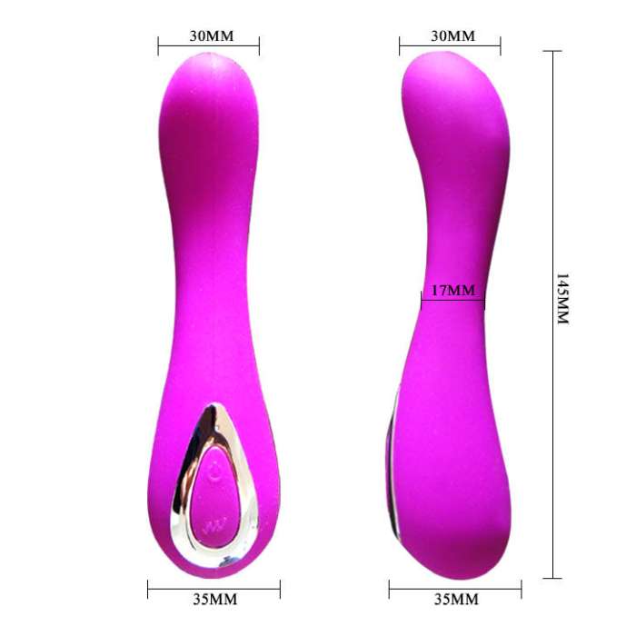 VIBRADOR - LILA - 14,5CM - PRETTYLOVE