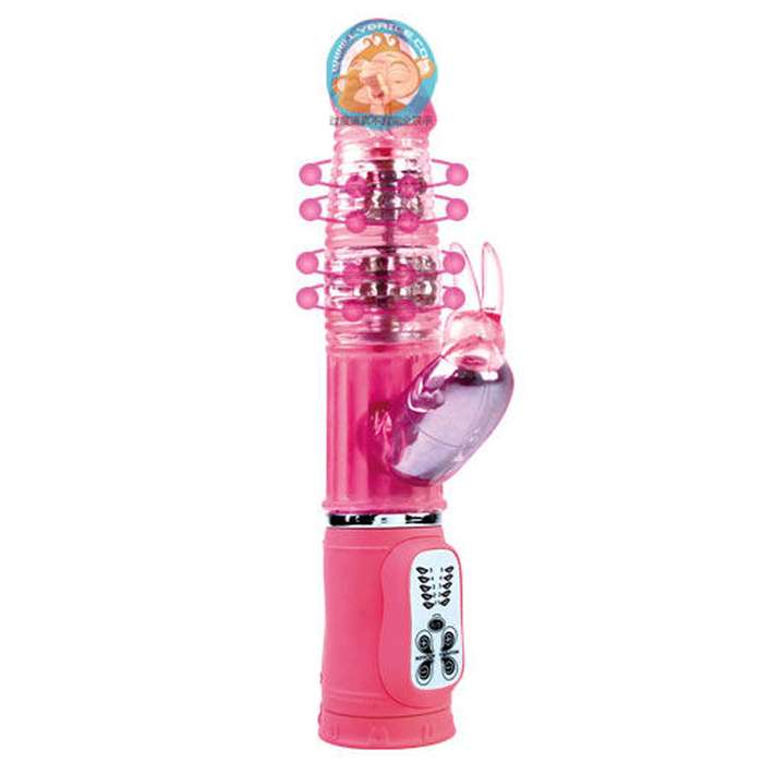 VIBRADOR ESTIMULADOR COM ROTAÇÃO - 27CM - BAILE ROTATIONS