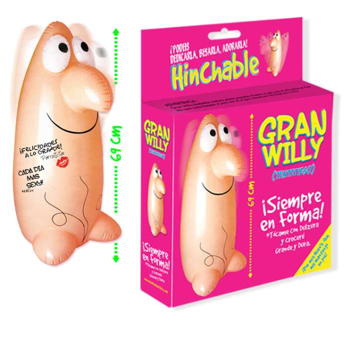PÉNIS INSUFLÁVEL - 69 CM - DESPEDI...