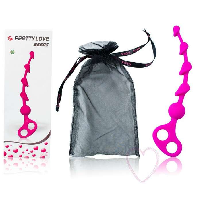 CORRENTE ANAL DE SLICONE - PRETTYLOVE
