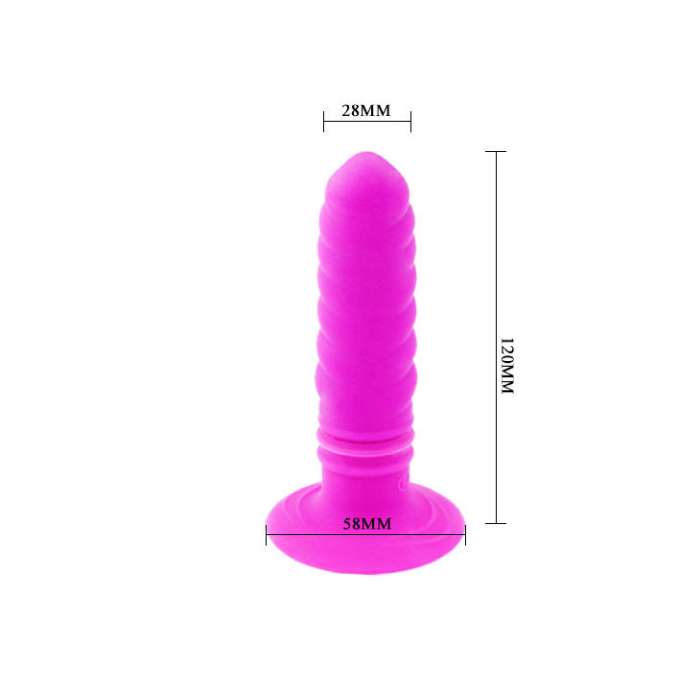 BUTT PLUG COM ANAL TWIST - PRETTYLOVE