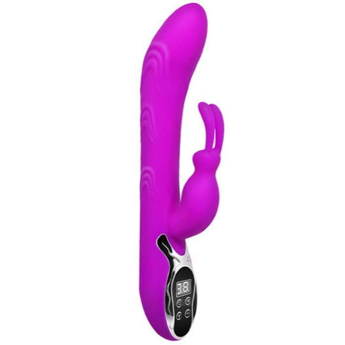 VIBRADOR COM ESTIMULADOR DE CLITÓR...