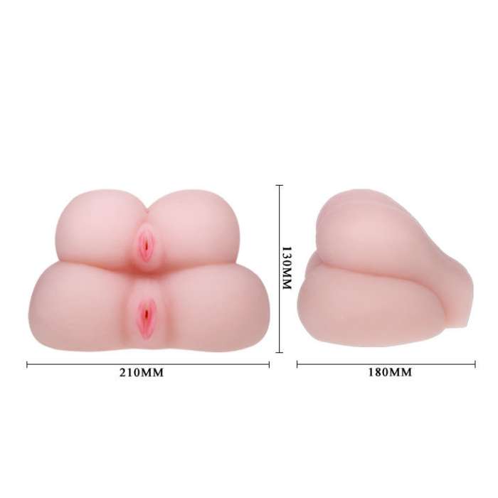 DUPLA VAGINA COM ANUS E DUPLO MOTOR COM VOZ - BAILE FOR HIM