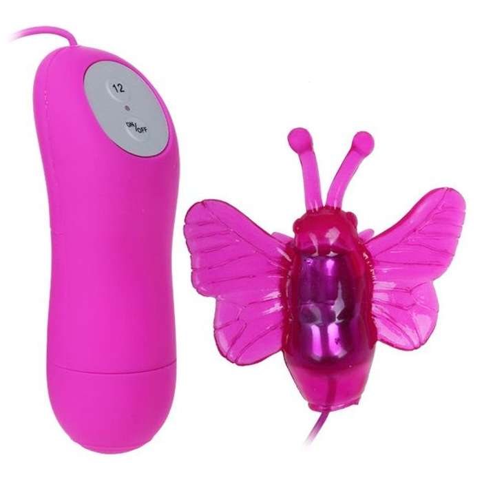 BORBOLETA COM VIBRAÇÃO E CONTROLO REMOTO - BAILE STIMULATING