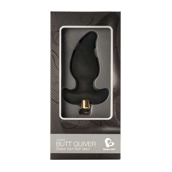 PLUG ANAL COM ESTIMULADOR P-SPOT E VIBRAÇÃO - ROCKS-OFF