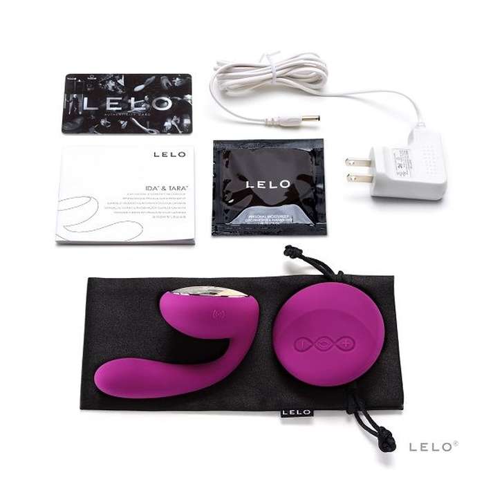 VIBRADOR - IDA - ROSA ESCURO - LELO