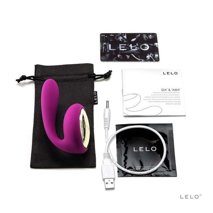 VIBRADOR - TARA - ROSA ESCURO - LELO