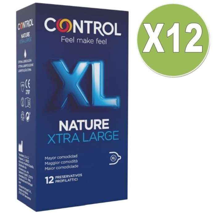 PACK PRESERVATIVOS LATEX - CONTROL - 12 UNIDADES