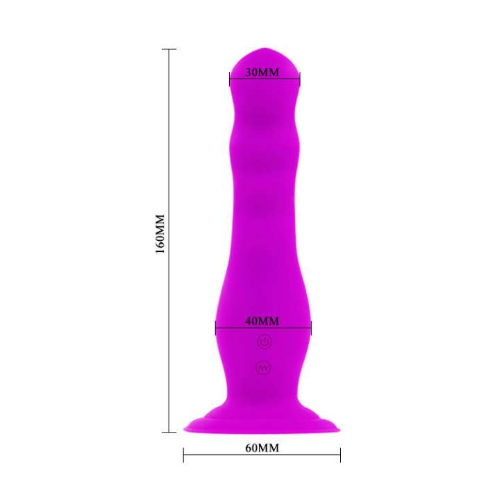 BONITO INFERIOR - PLUG ANAL RECARREGÁVEL E VIBRANTE