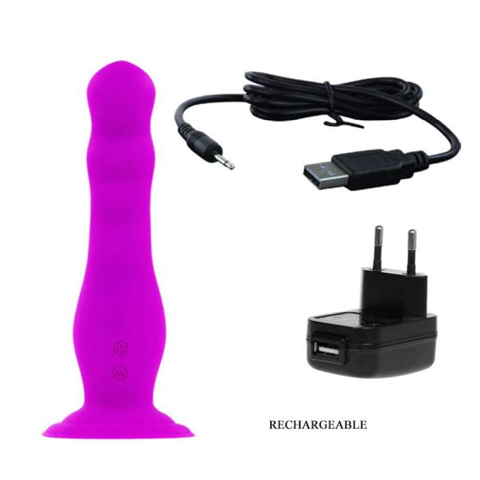 BONITO INFERIOR - PLUG ANAL RECARREGÁVEL E VIBRANTE