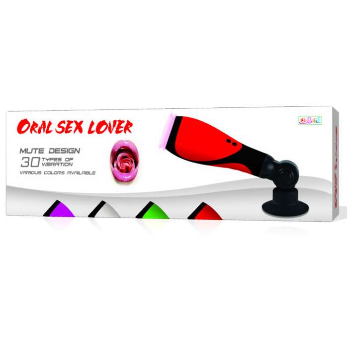 ESTIMULADOR REALISTICO PARA SEXO ORAL COM ADAPTADOR - BAILE FOR HIM