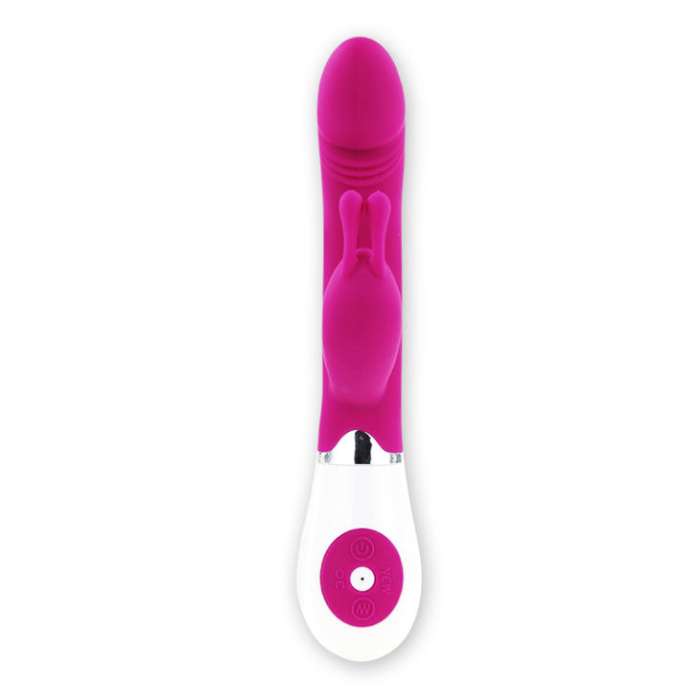 VIBRADOR COM ESTIMULADOR - PRETTY LOVE FLIRTATION