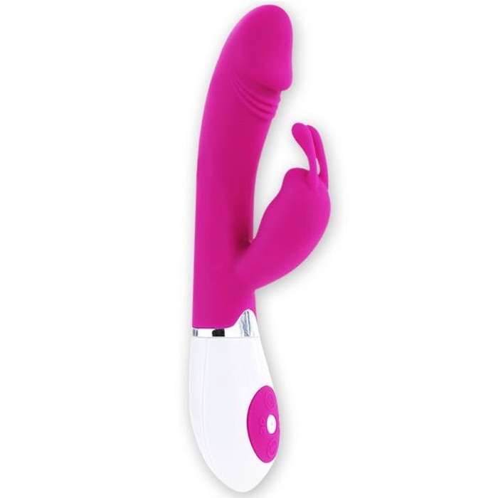VIBRADOR COM ESTIMULADOR - PRETTY LOVE FLIRTATION