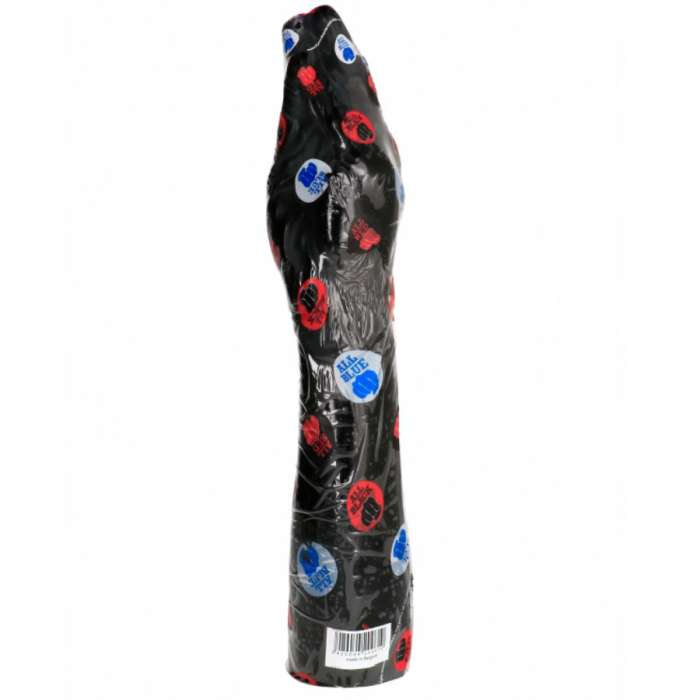DILDO FLEXIVEL DE FORMATO REALISTA - ALL BLACK