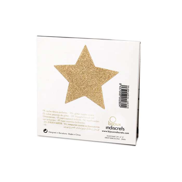 TAPA MAMILOS - ESTRELA - BIJOUX