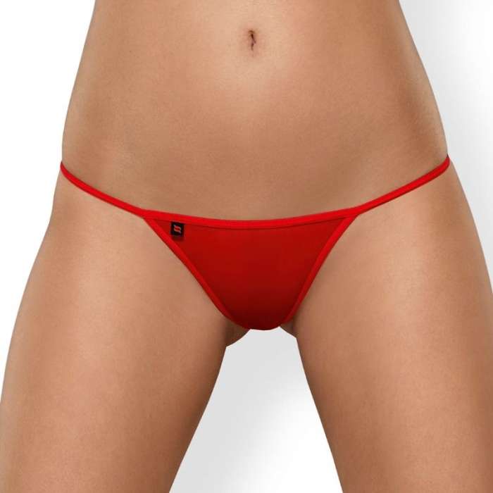 TANGA - OBSESSIVE LUIZA THONG ROJO L/XL
