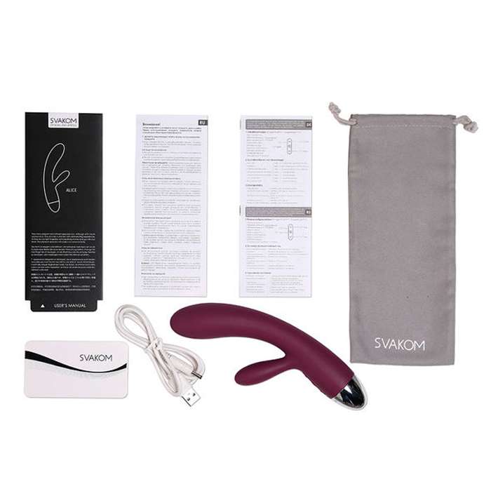 VIBRADOR G-SPOT - SVAKOM ALICE