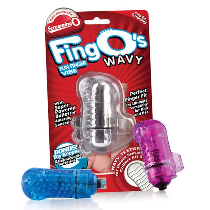 VIBRADOR DE DEDO - SCREAMING O