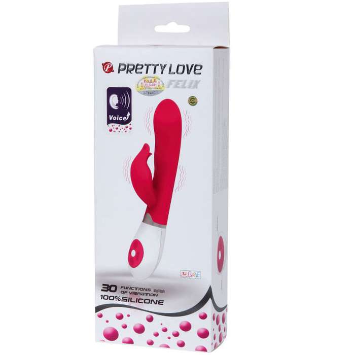 VIBRADOR POR VOZ - PRETTY LOVE FLIRTATION FELIX