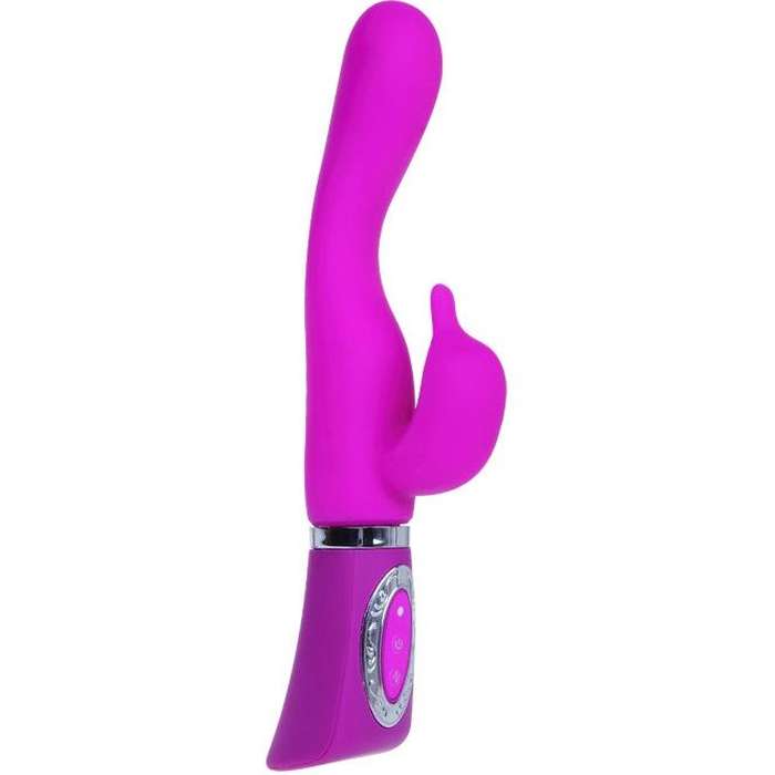 VIBRADOR C/ ESTIMULADOR -  PRETTY LOVE TOOD