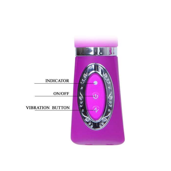 VIBRADOR C/ ESTIMULADOR -  PRETTY LOVE TOOD