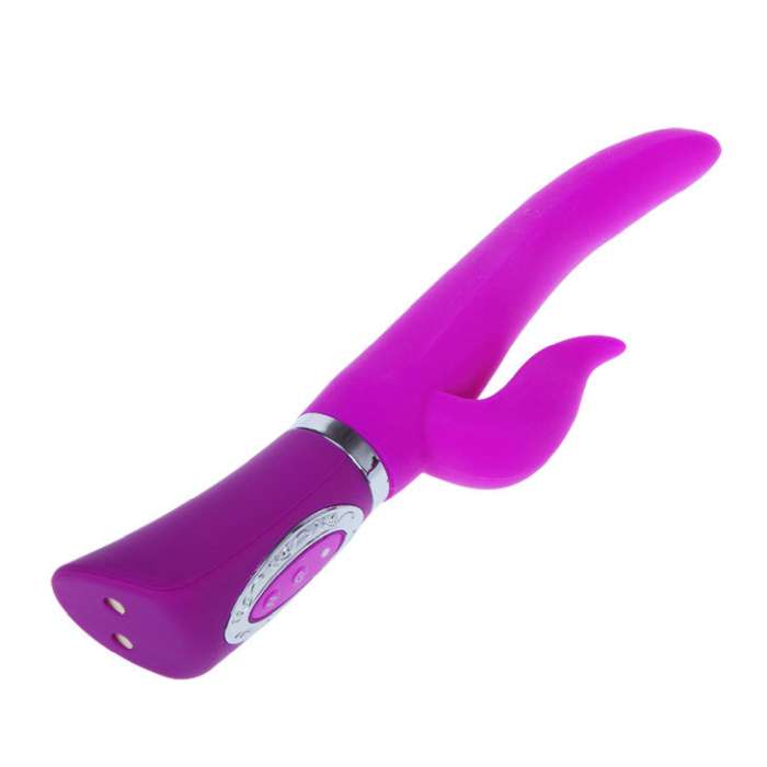 SMART PRETTY LOVE PHIL - VIBRADOR COM ESTIMULADOR DE CLITORIS