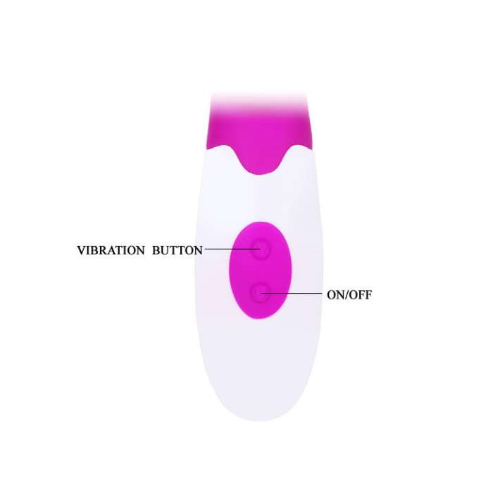 VIBRADOR CON ESTIMULADOR CLITORIS - PRETTY LOVE FLIRTATION  ALVIS