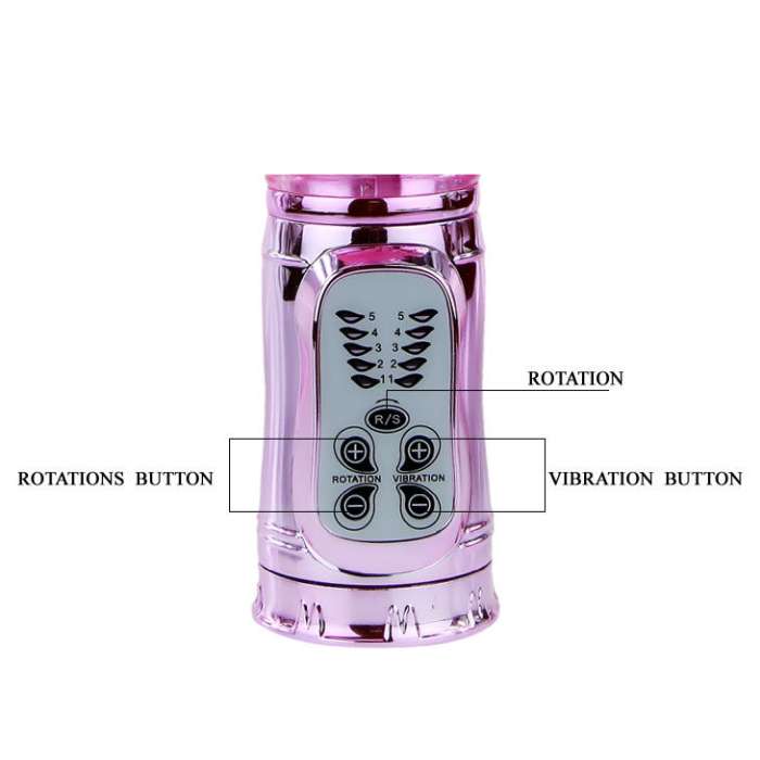 VIBRADOR C/ ROTAÇÃO - THROBBING BUNNY