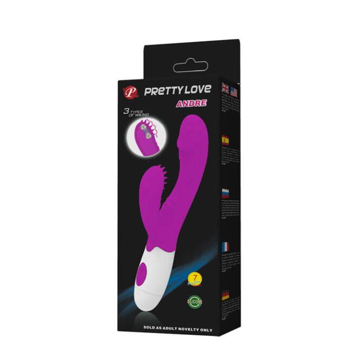 VIBRADOR ESTIMULADOR - PRETTY LOVE FLIRT ANDRE