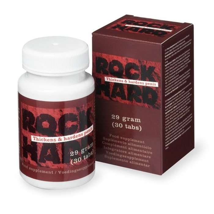 POTENCIADOR SEXUAL - ROCK HARD 30 CAP