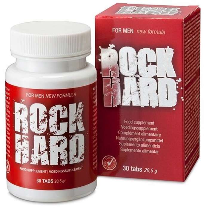 POTENCIADOR SEXUAL - ROCK HARD 30 CAP