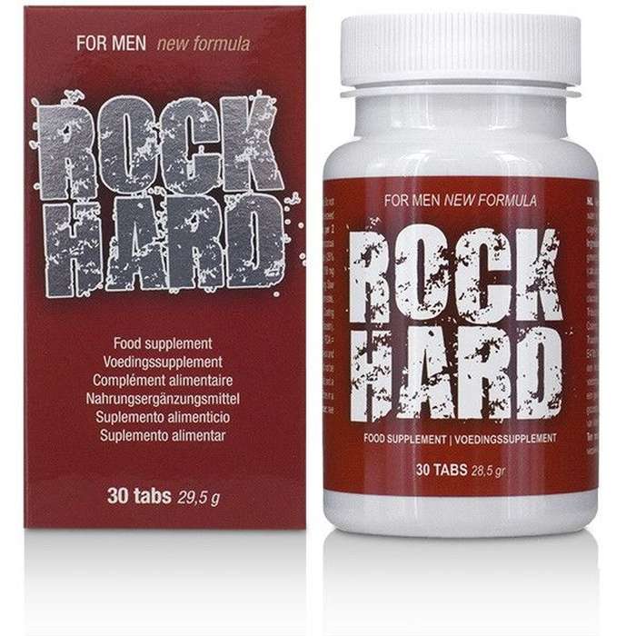 POTENCIADOR SEXUAL - ROCK HARD 30 CAP
