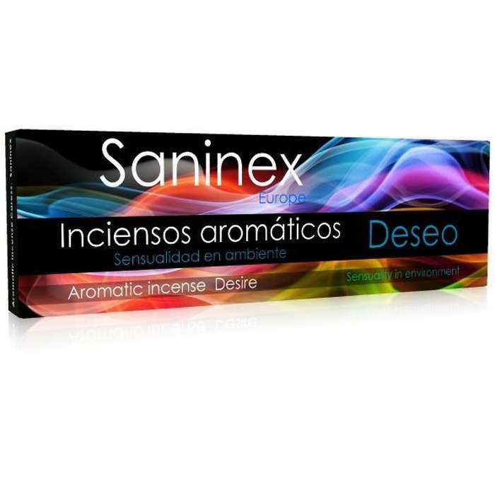 INCENSO AFRODISIACO - SANINEX AROMATIC INCENSE DESEO 20 STICKS