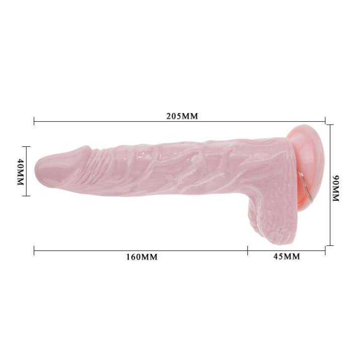 VIBRADOR REALISTICO - 20,5 CM