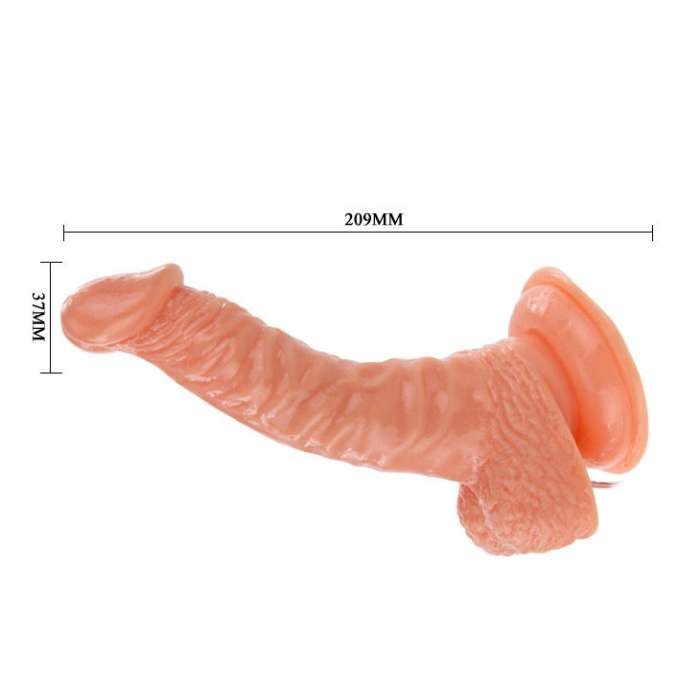 VIBRADOR REALISTICO -20,5 CM - BAILE VIBRATORS