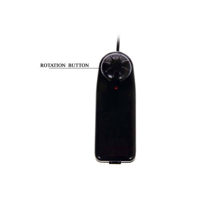 VIBRADOR  REALISTA GIRATÓRIO - 15 CM - BAILE VIBRATORS