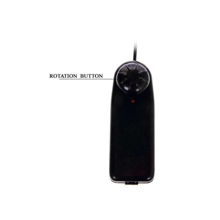 VIBRADOR REALISTICO ROTATIVO COM VENTOSA - 20,5 CM - BAILE VIBRATORS